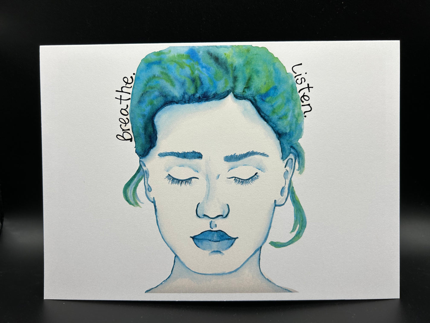 Deep Pack (8 cards and 3 bookmarks) - Watercolor