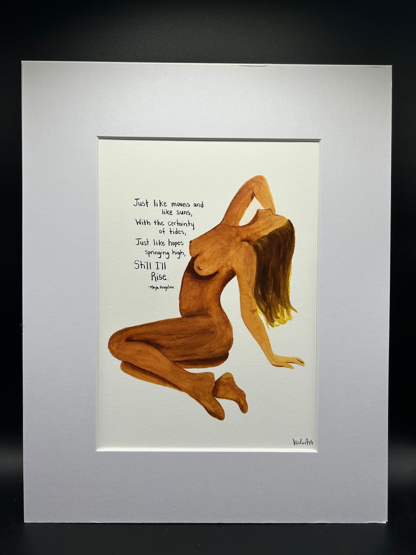 Still I'll Rise - Watercolor Large Print