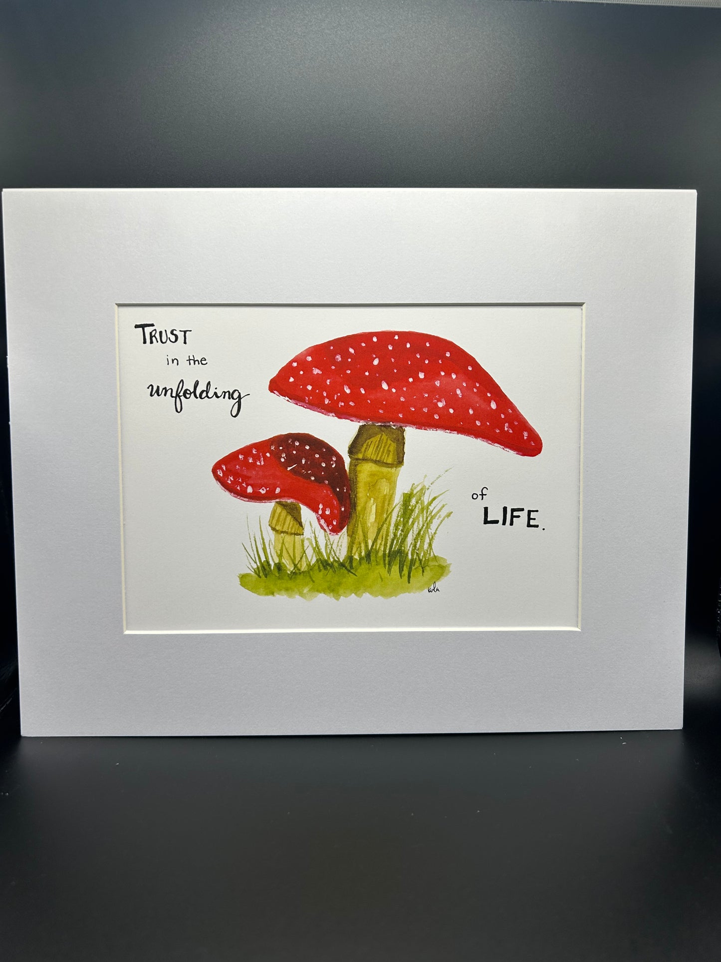 Trust in the Unfolding - Watercolor Small Print