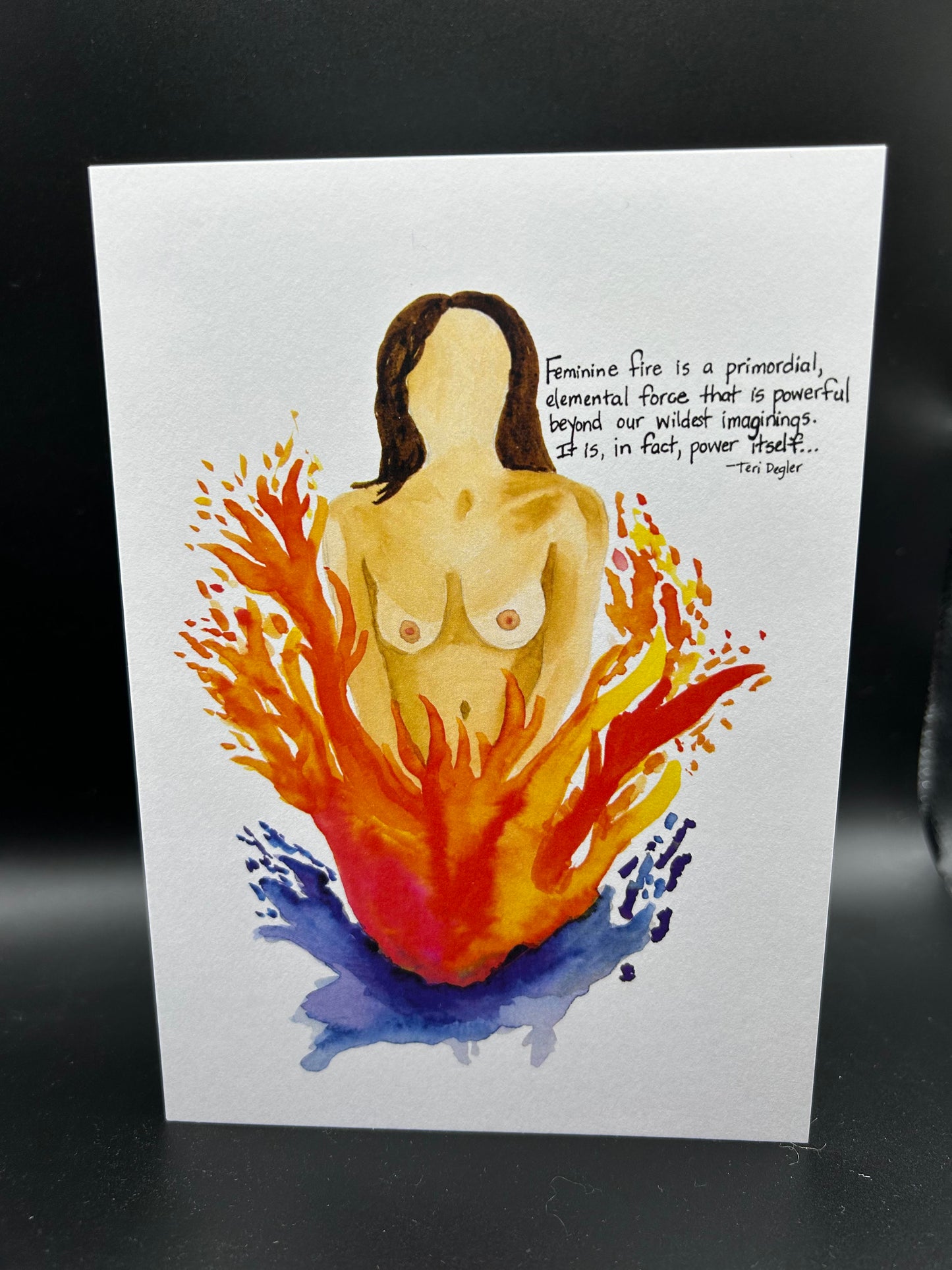 Embodiment Pack (5 cards and 2 stickers) - Watercolor