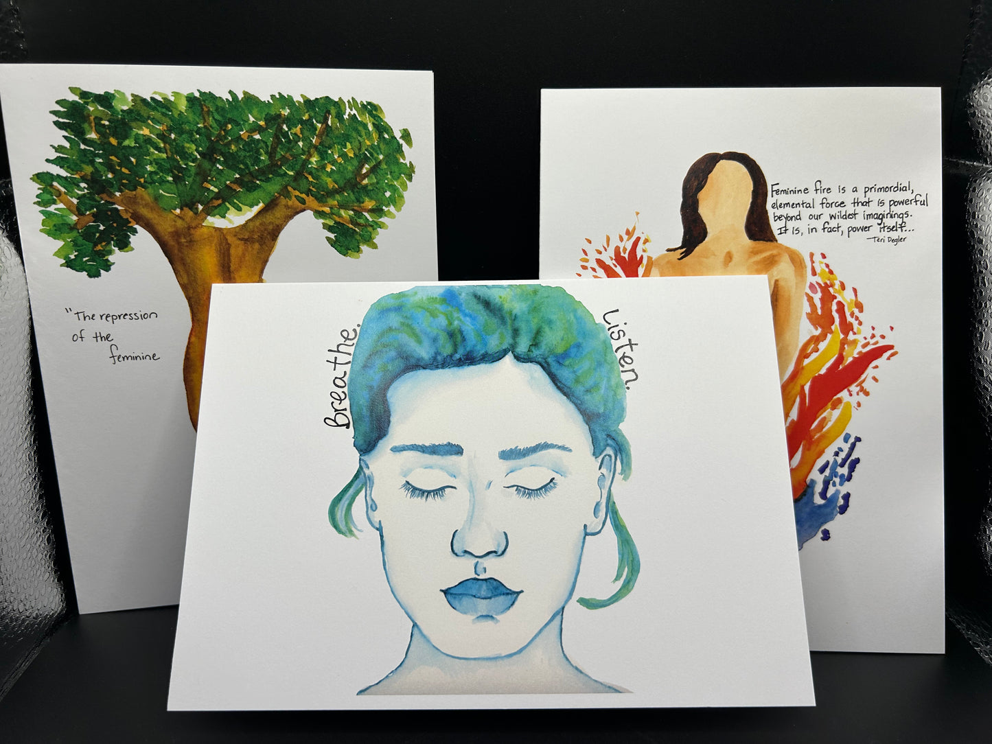 *Multi-Card Option - Choose Any Three Watercolor Cards*