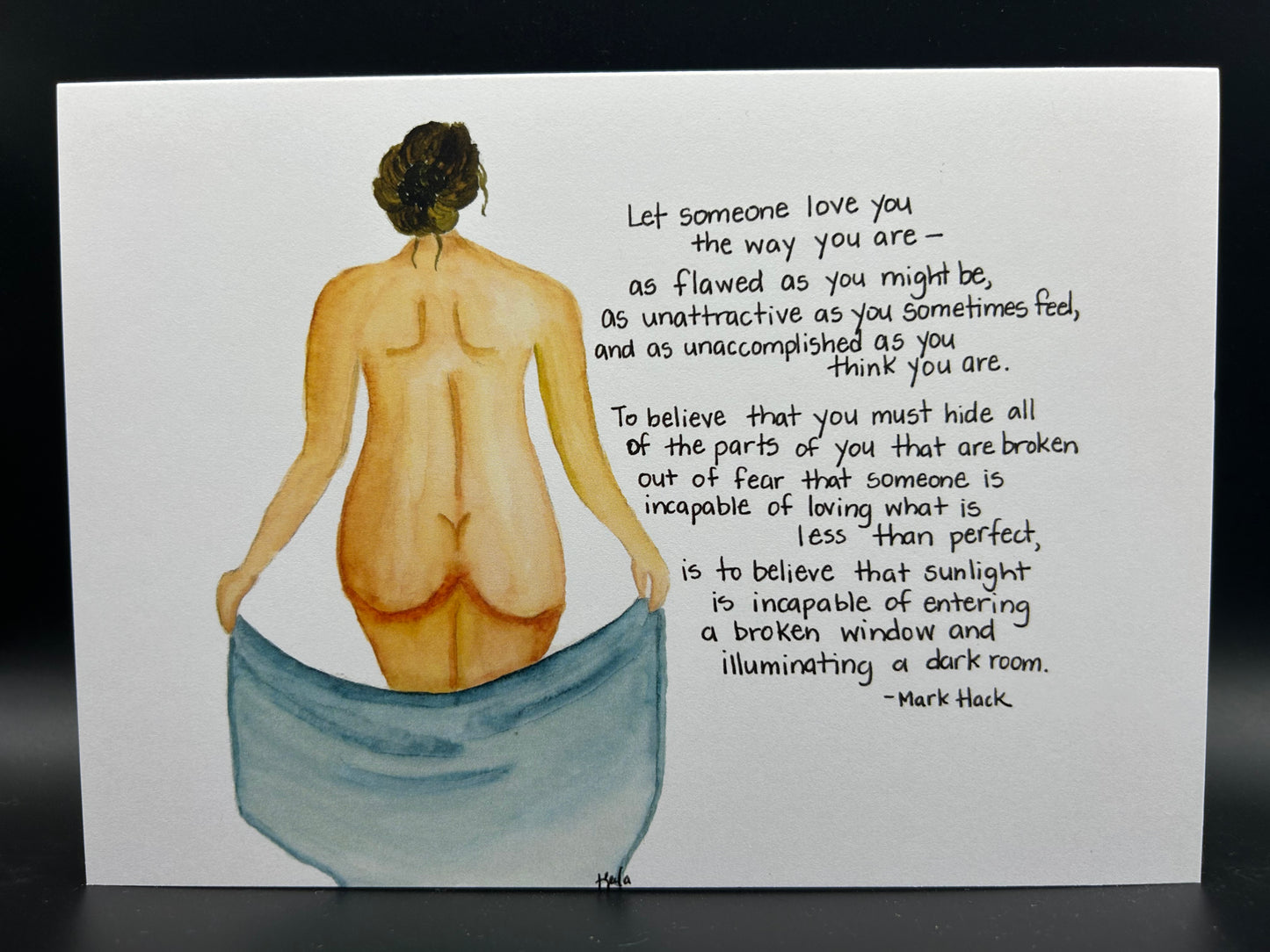 Embodiment Pack (5 cards and 2 stickers) - Watercolor