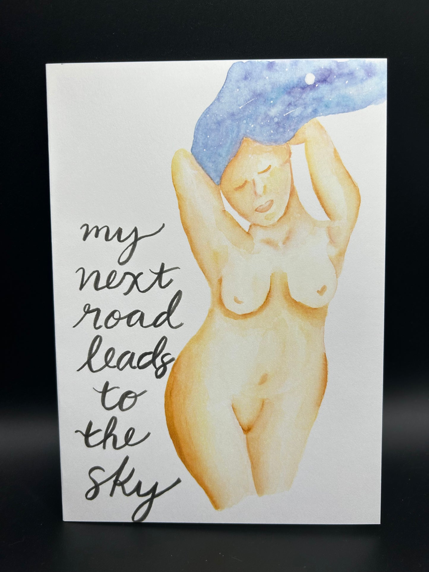 Sky Woman - Watercolor Card