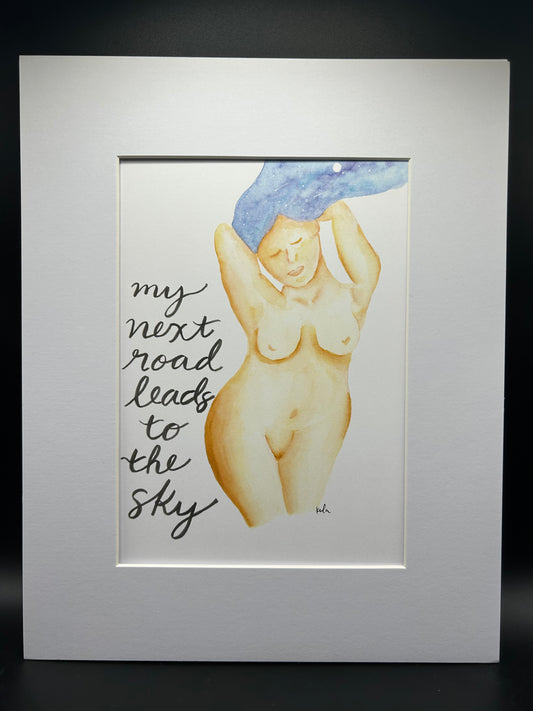 Sky Woman - Watercolor Large Print