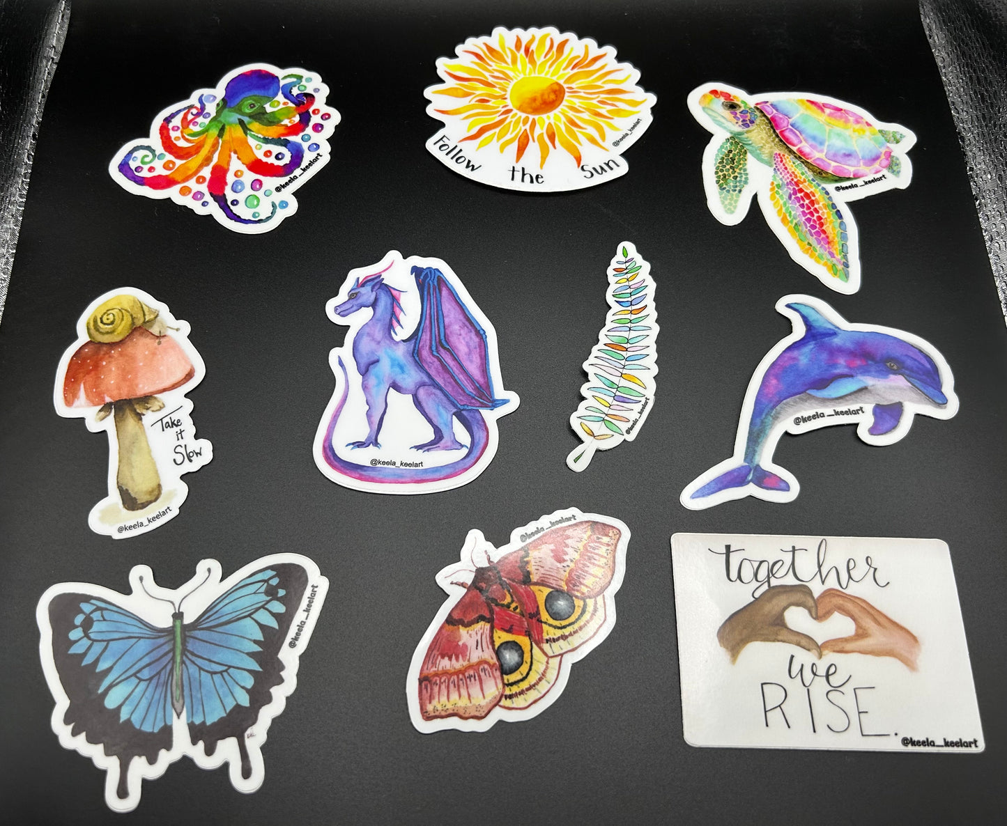 Sticker - Choose Three - Watercolor